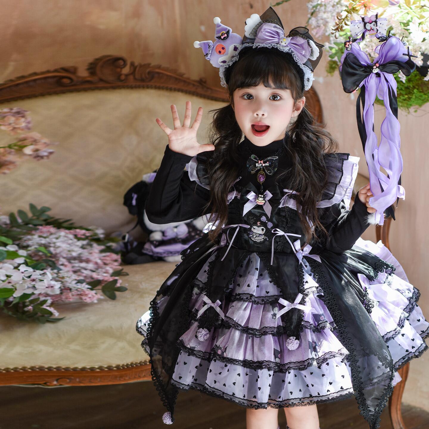 Children's Lolita Princess Spring Clothes Western Style Children's Dress