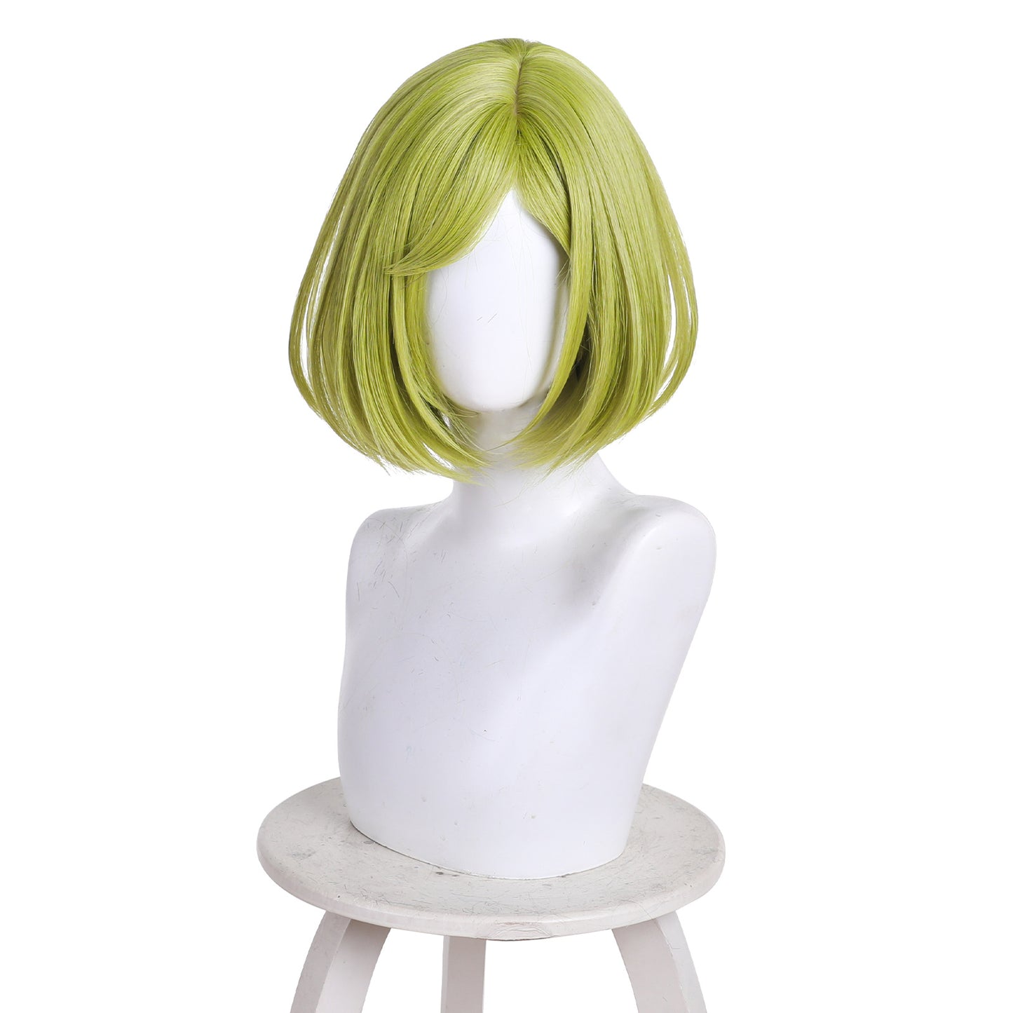 Master Pointed Hat Cocoa Grass Green Scalp Cos Wig