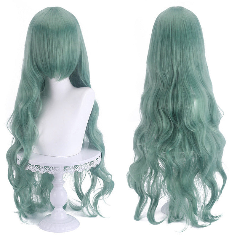 Curly Hair Universal High Quality Thickened Airy Curl Head Cover Cos Wig