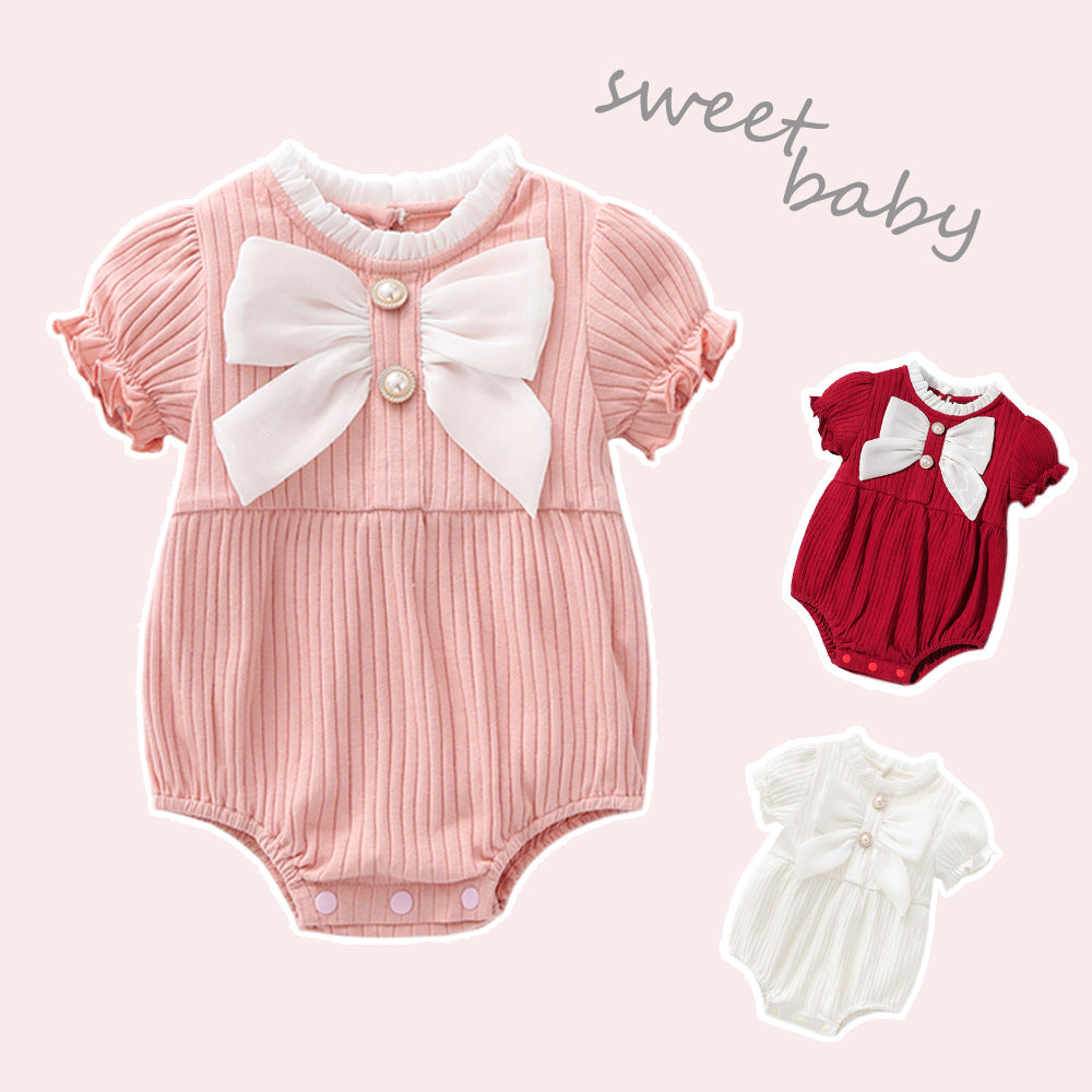 Summer Sweet Pure Cotton Born Rompers Super Cute Jumpsuit, Climbing Suit