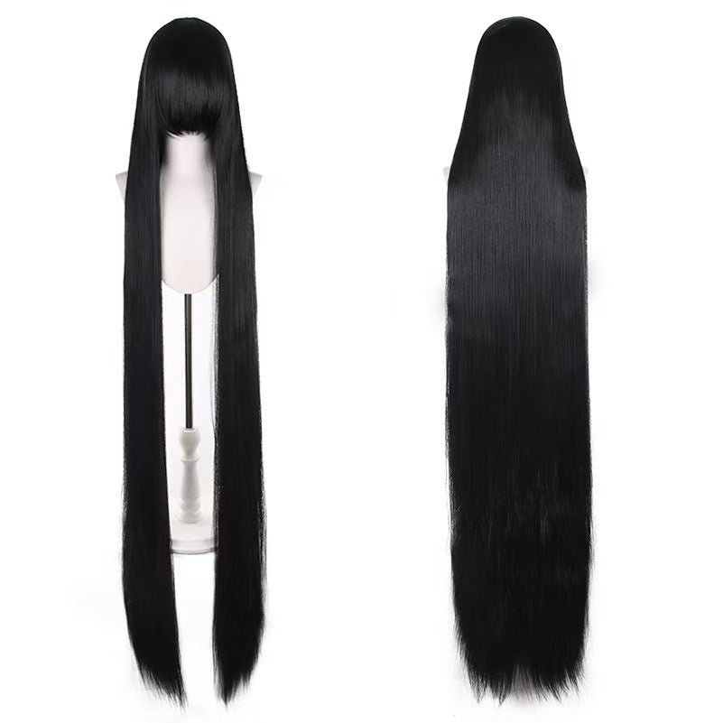 Universal Round Head Fur Female Hair Cos Wig
