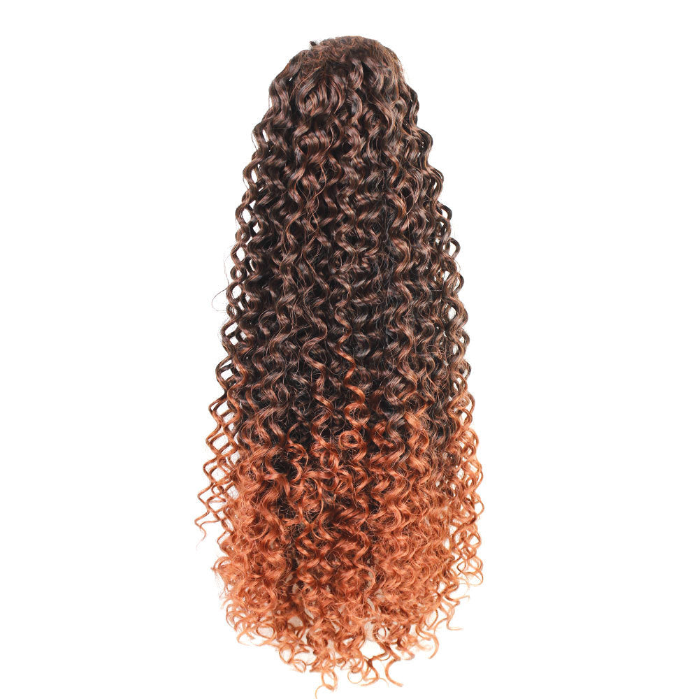 Hot Inch Chemical Fiber Small Roll Drawstring Wig Short Curly Hair