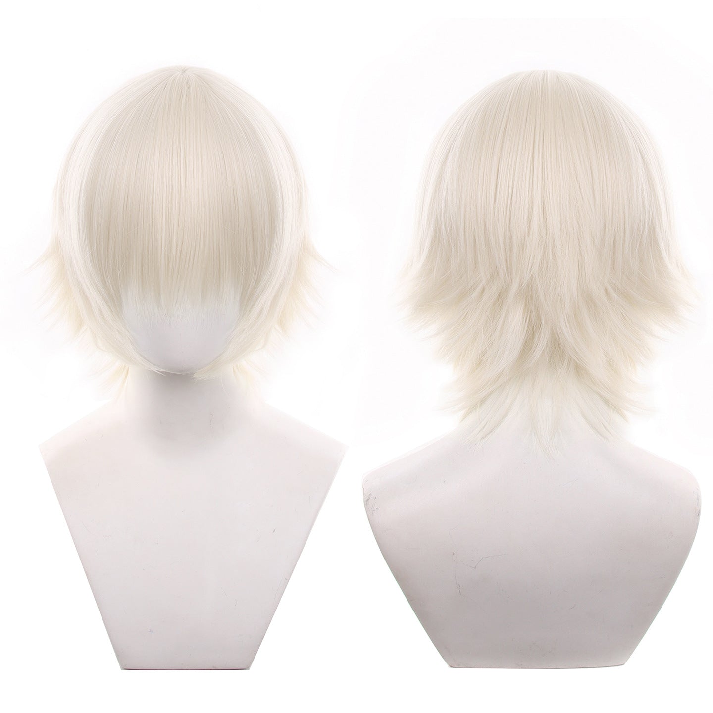 Universal Hair Female Scalp Shape Color Cos Wig