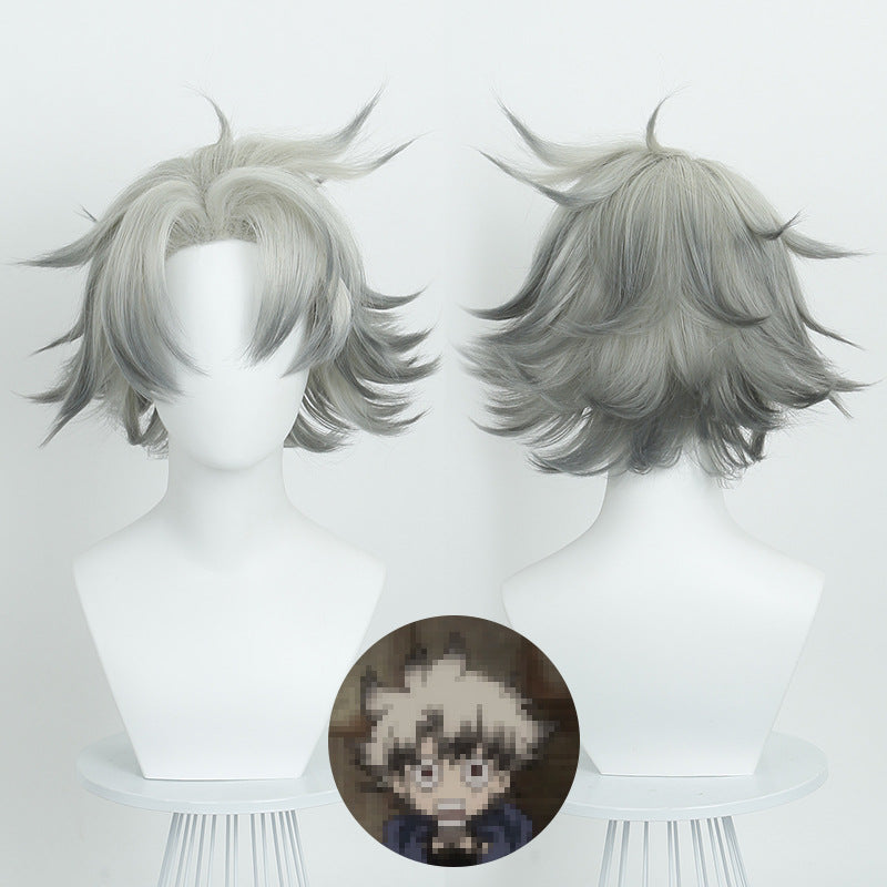 Cardamom Lutheran Dyed Gradient Short Hair Cos Wig