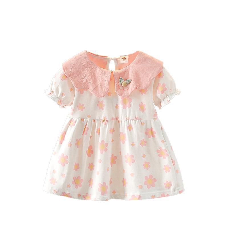 Doll Collar Summer Fashionable Little Small Children's Dress
