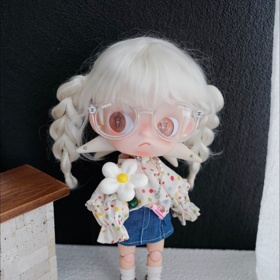 Zi Sister Yearned For Doll Clothes Decoration High Density Can Cos Wig