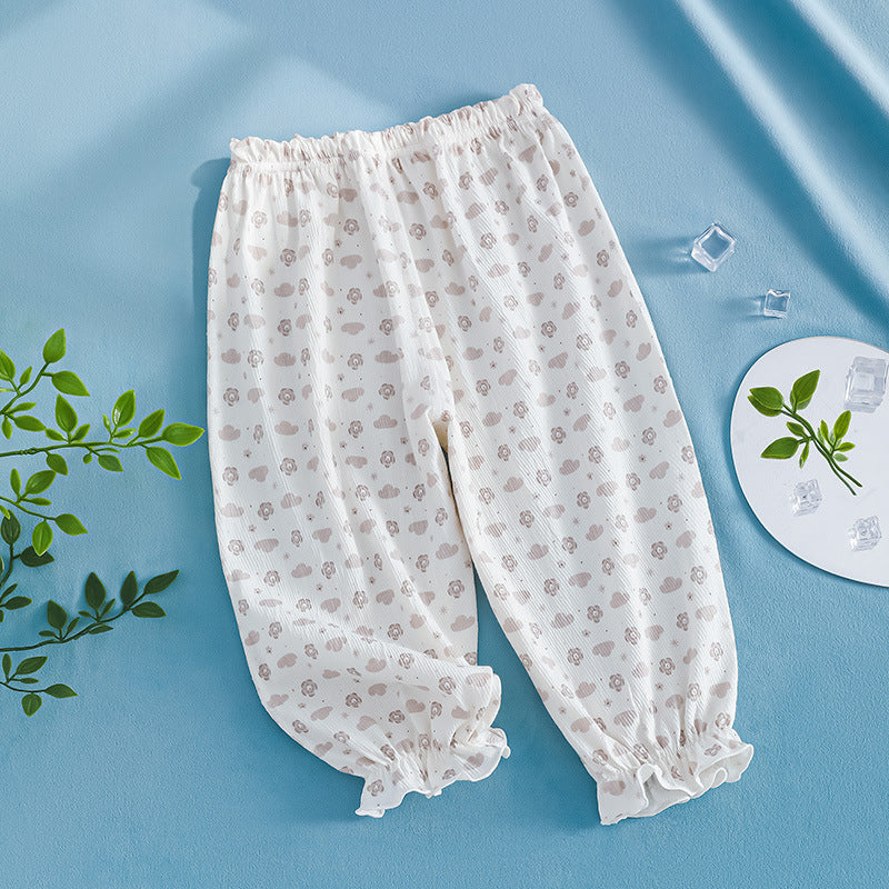 Summer Thin Trousers Loose Infant Outing Anti Mosquito Boys Children's Pants