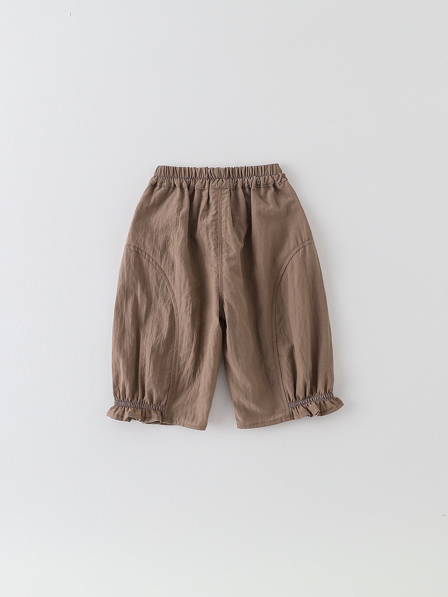 Casual Summer Korean Style Thin Infant Toddler Outerwear Capri Children's Pants