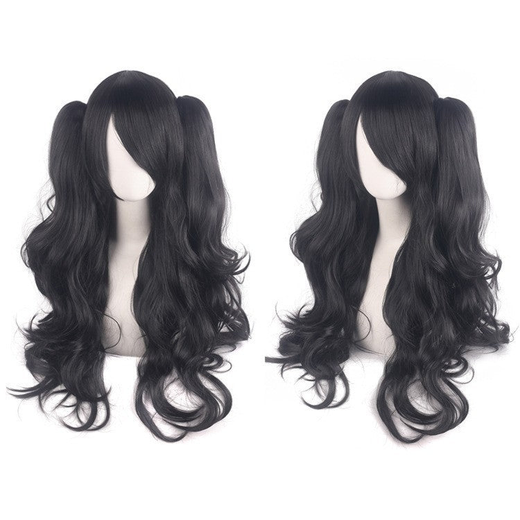 Anime Lolita Jaws Clamp Pair Ponytail Sheath Cos Wig