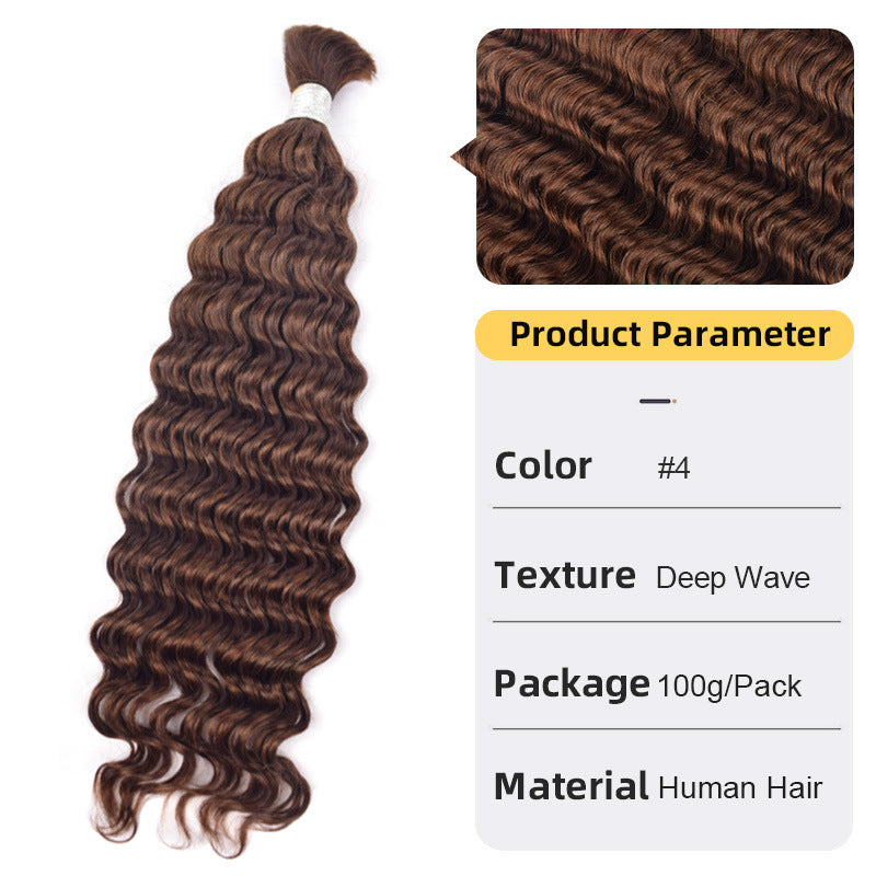 Elegant Dirty Braid Turn Human Vietnam Real Hair Wig