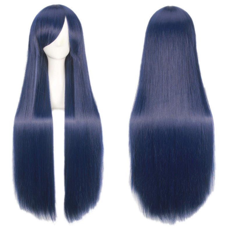 Classic Universal Color Hair Anime Fiber Long Straight Wig