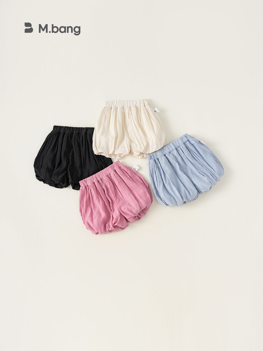 Children's Clothing Western Style Summer Shorts Outer Wear Solid Children's Pants