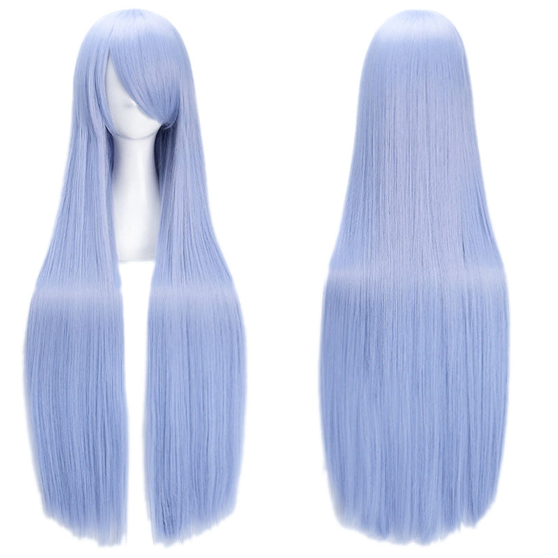 Classic Universal Color Hair Anime Fiber Long Straight Wig