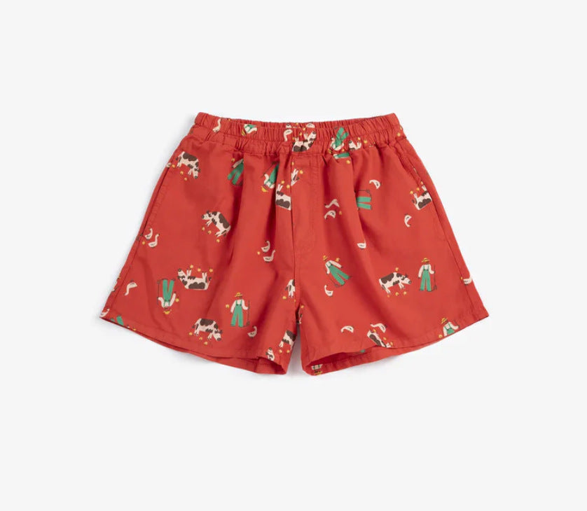 Children's Shorts Full Spring Series Printed Children's Pants
