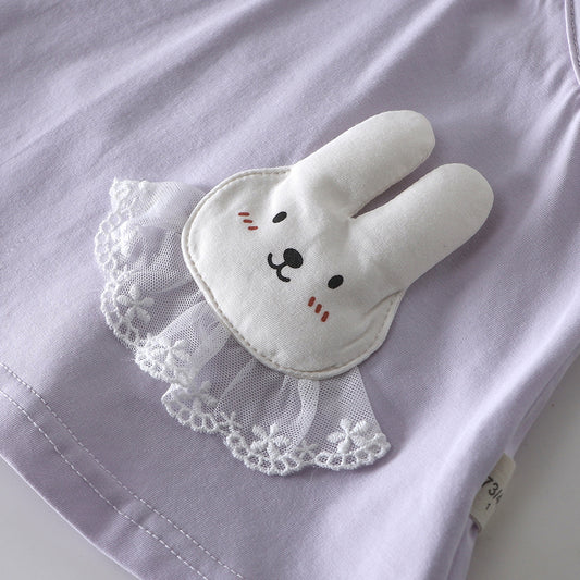 Princess Dress Out Western Style Split Children's Suit