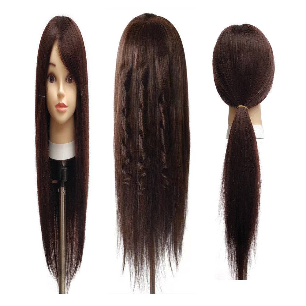Practice Braiding Updo Makeup Teaching Doll Other Wig