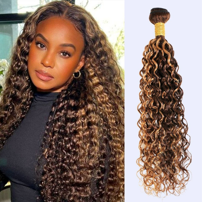 Comfortable Unique Fashion Popular Innovative Weft Real Hair Wig
