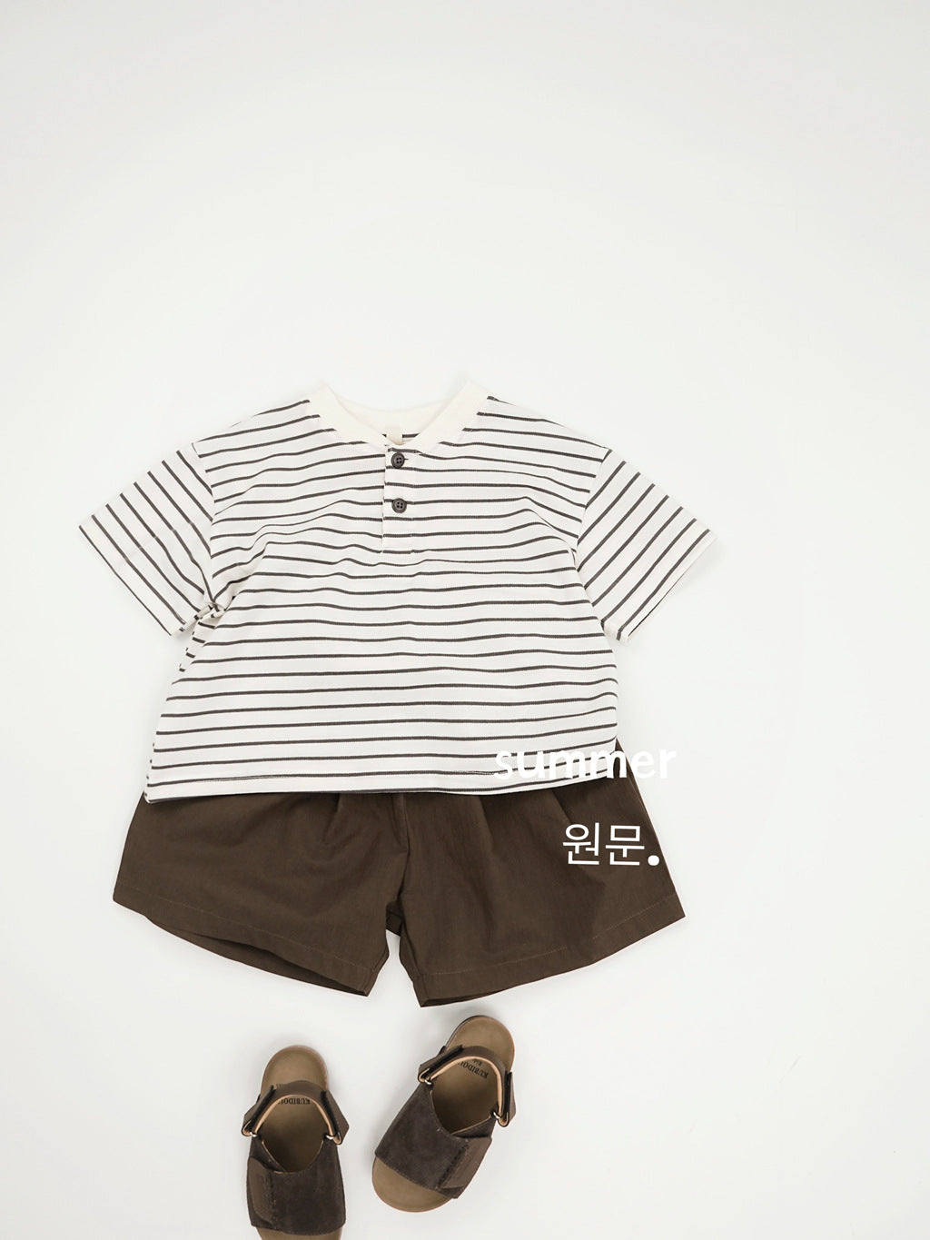 Children's Korean Style Clothing Summer Shorts Cropped Retro Fashionable Soft Children's Pants