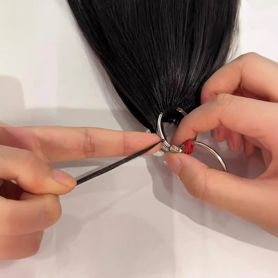 Generations Of Head Feather Hair Extension Real Seamless Female Wig