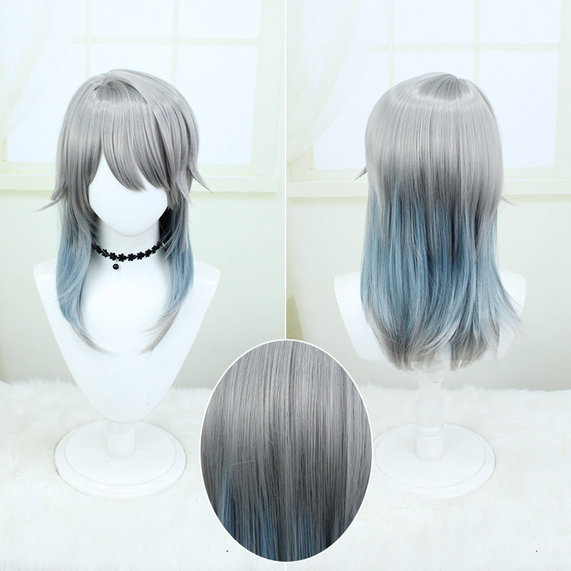 Strictly Selected Broken Star Dome Railway Sunday Simulation Scalp Cos Wig