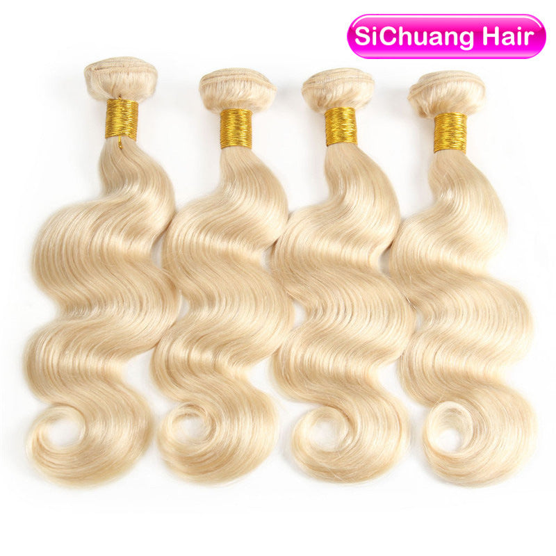 Real Human Hair Quality Weft Piece Wig