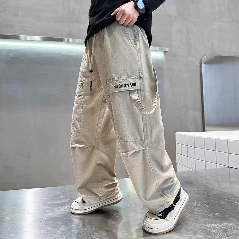 Children's Boys Fashion Straight Summer Thin Mosquito Children's Pants