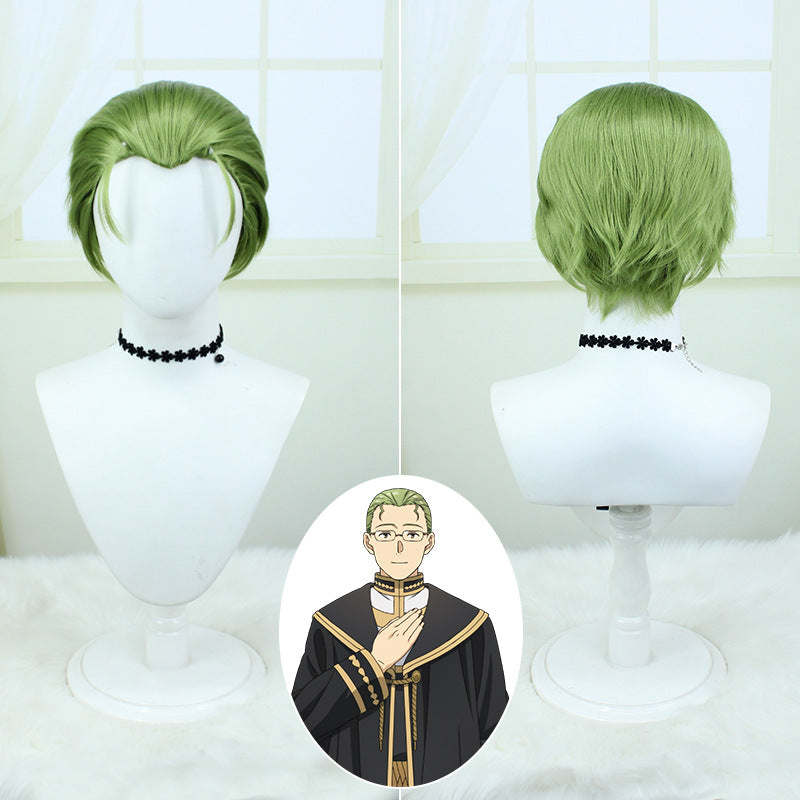 Fu Lilian Hair Simulated Scalp Fiber Mixed Cos Wig