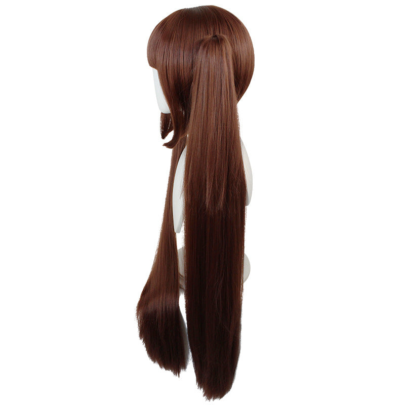 Paradise Chocolate Vanilla Character Fiber Pairs Cos Wig