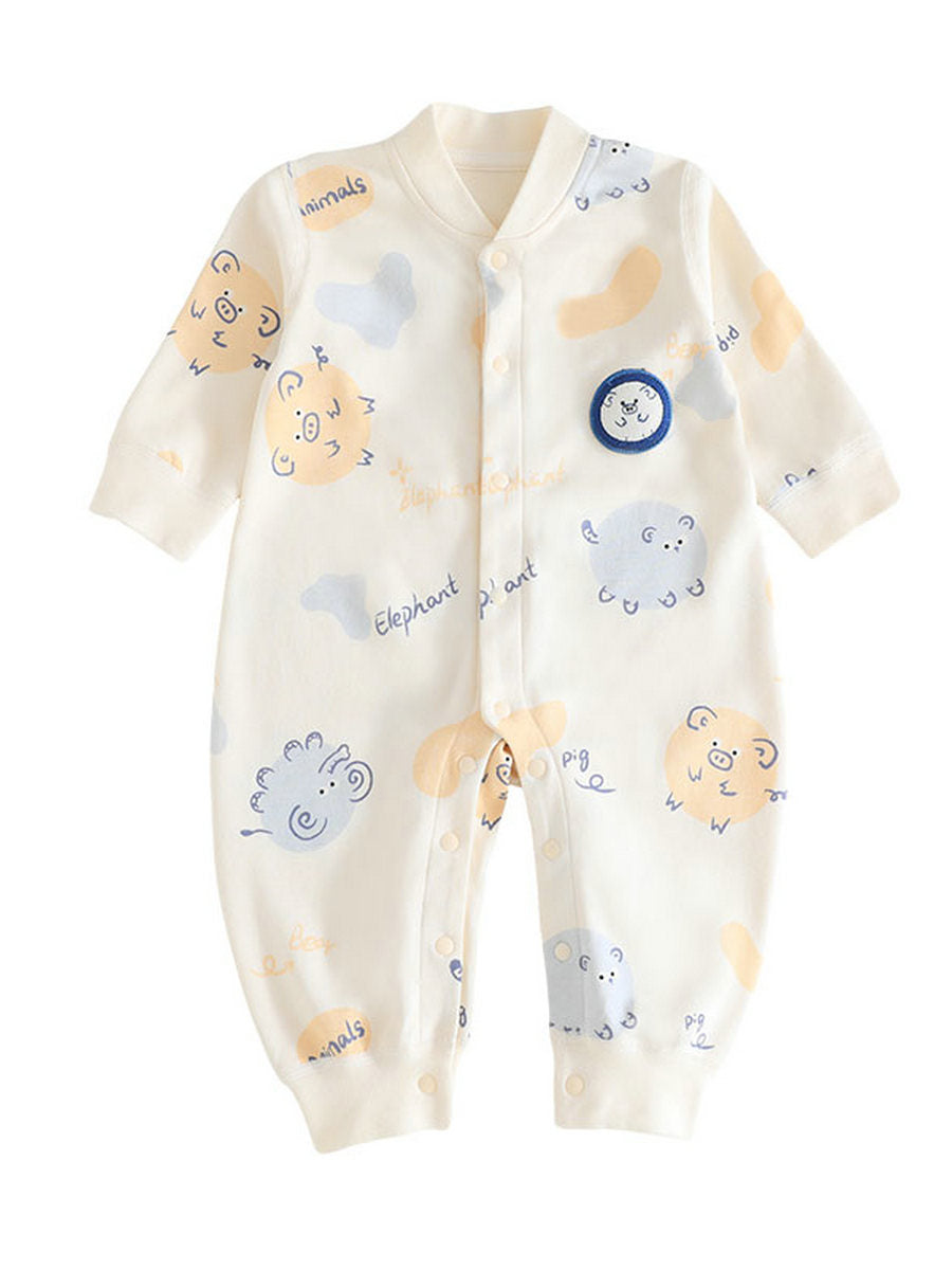 Class Clothes For Babies Cotton Boneless Long Jumpsuit, Climbing Suit