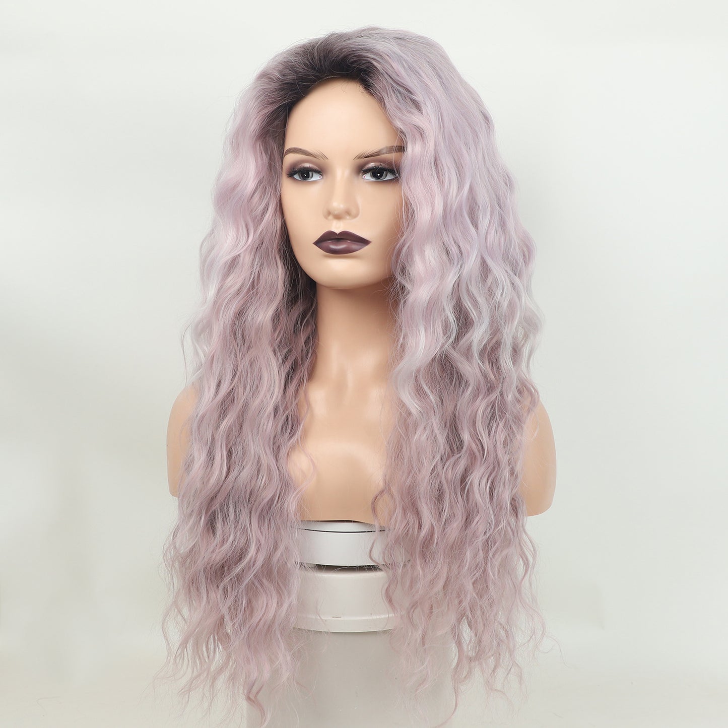 Female Curly Hair Fashion Fluffy Chemical Wig Long Curls