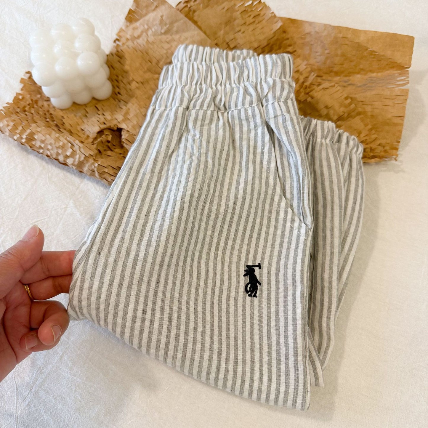 Children's Plaid Summer Boys Bloomers Harem Striped Children's Pants