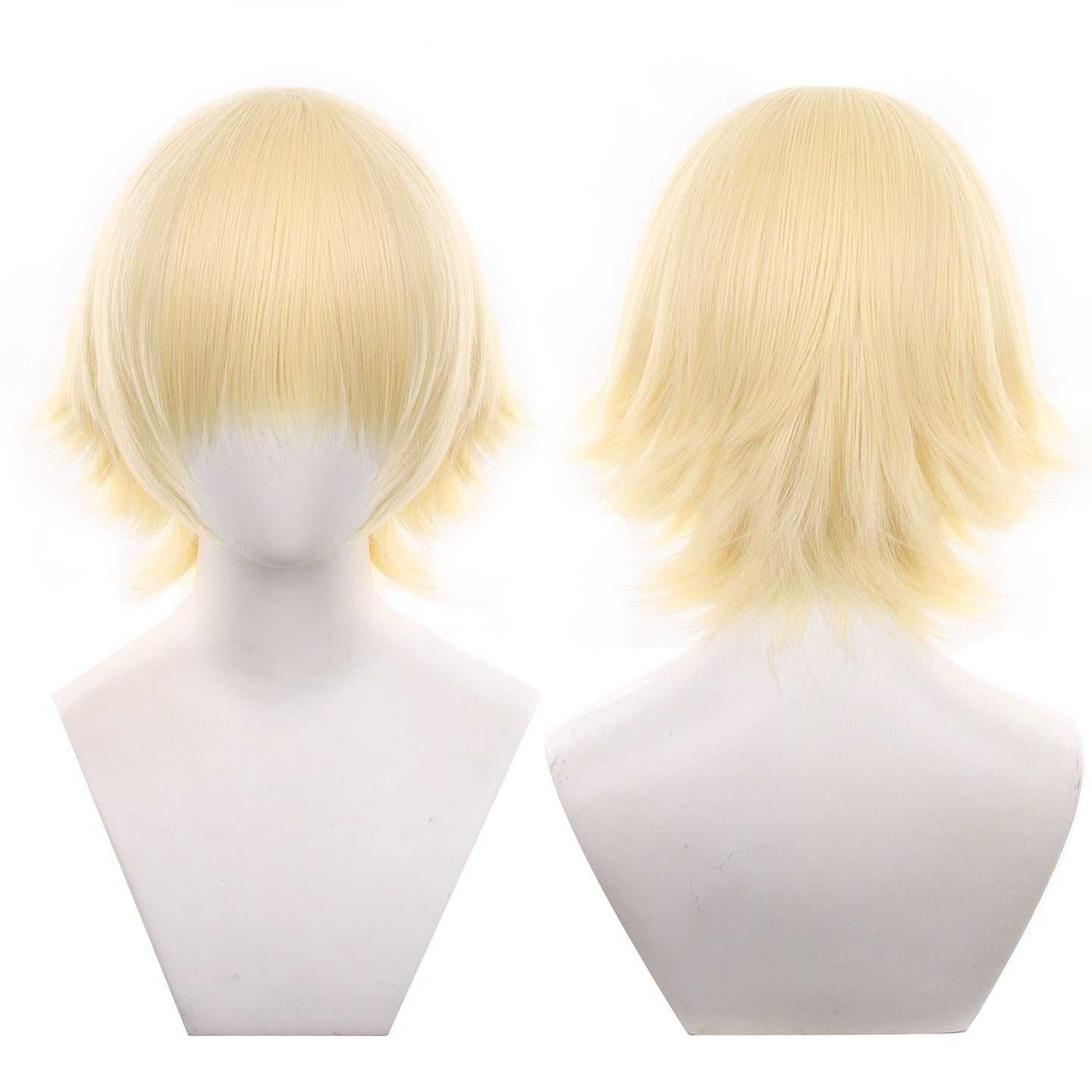 Universal Hair Female Scalp Shape Color Cos Wig