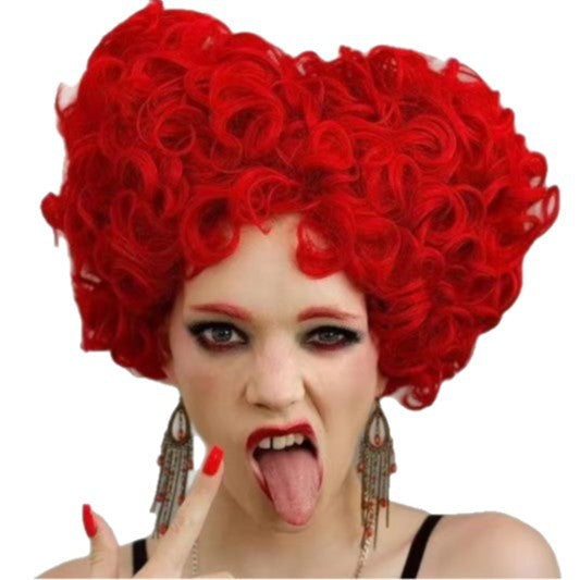 Peach Alice In Wonderland Anime Halloween Cos Wig