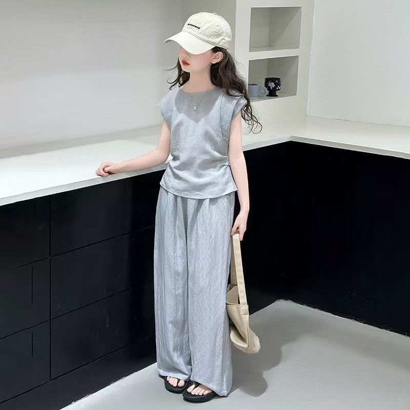 Children's Older Korean Style Wear Match Clothing Idle Children's Suit