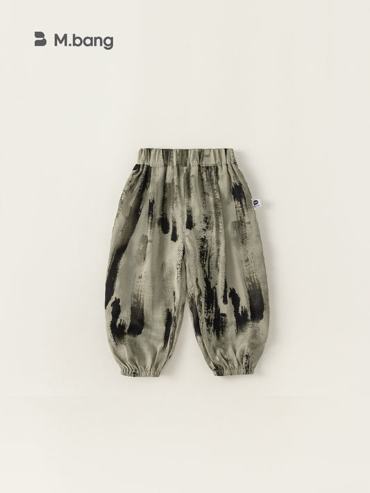 Children's Summer Clothing Ink Casual Air Conditioning Boys Anti Mosquito Children's Pants