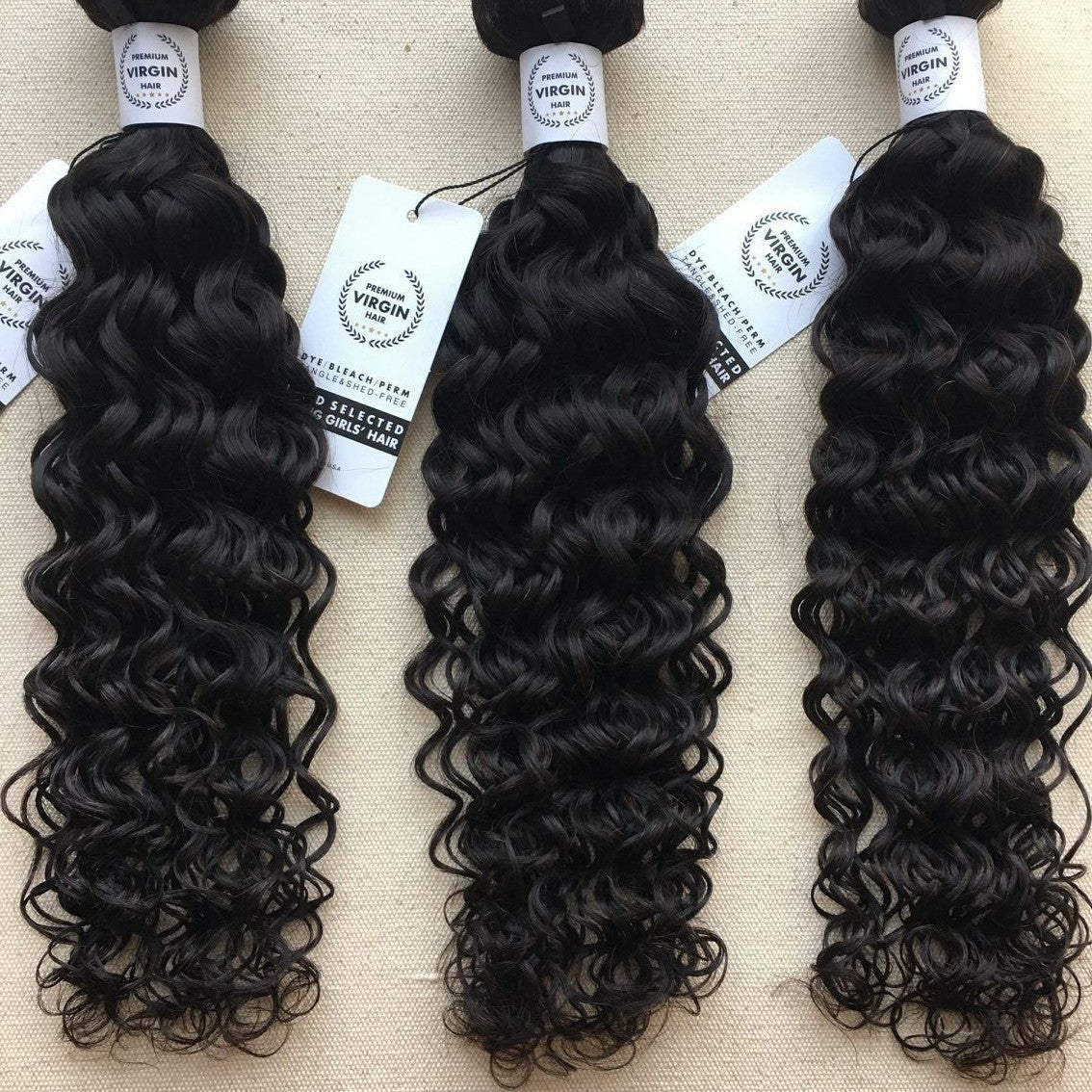 Glamorous Fashion Bubble Bulk Weft Human Real Hair Wig