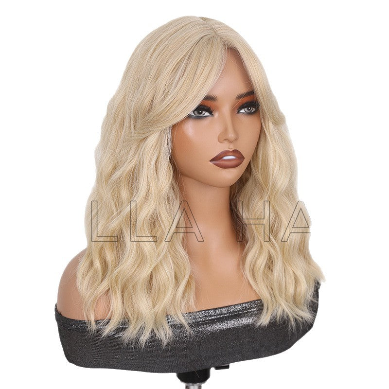 Female Bangs Wave Head Fashion Cover Wig Short Curly Hair