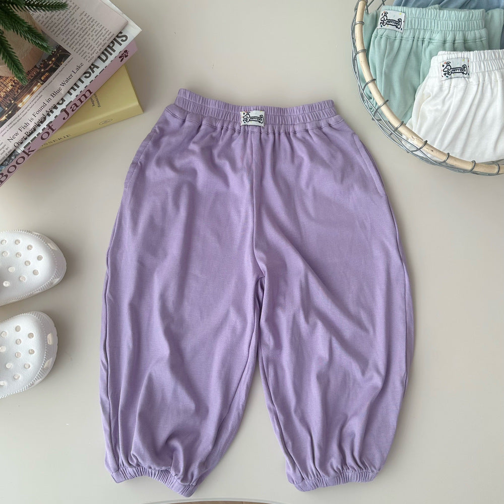 Children's Cool Modal Summer Soft Breathable Air Children's Pants