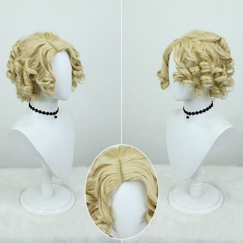 Identity V Clothing Satin Jacquard Emily Cos Wig