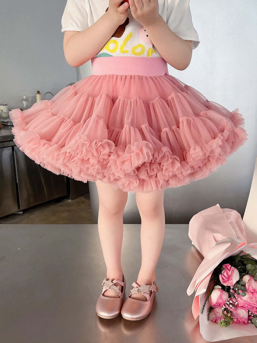 Children's Skirt Pettiskirt Convex Second Generation Gabonese Children's Dress