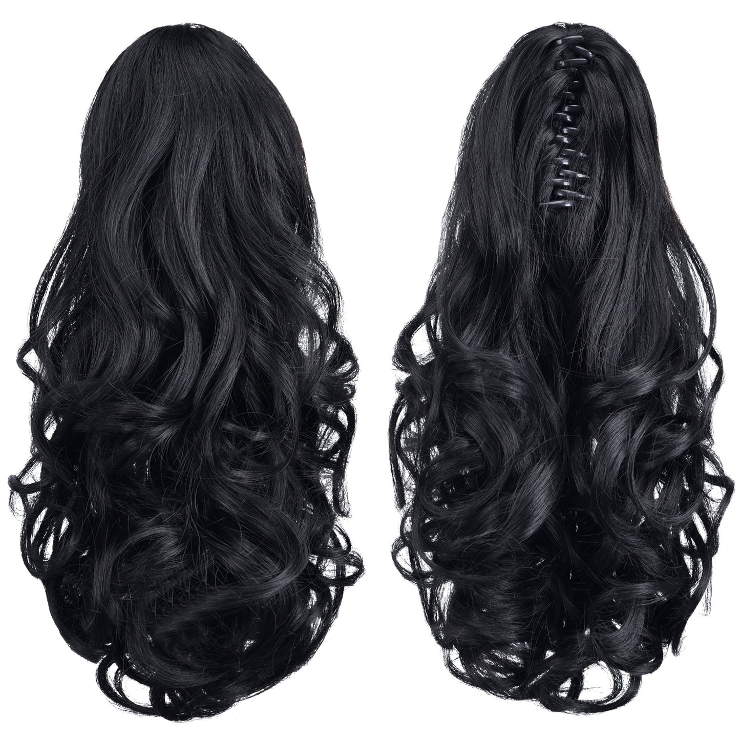 Women's Short Fiber Big Hair Claws For Wig Ponytail