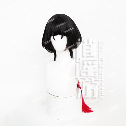 Zero Simulation Scalp Top Two-color Game Cos Wig