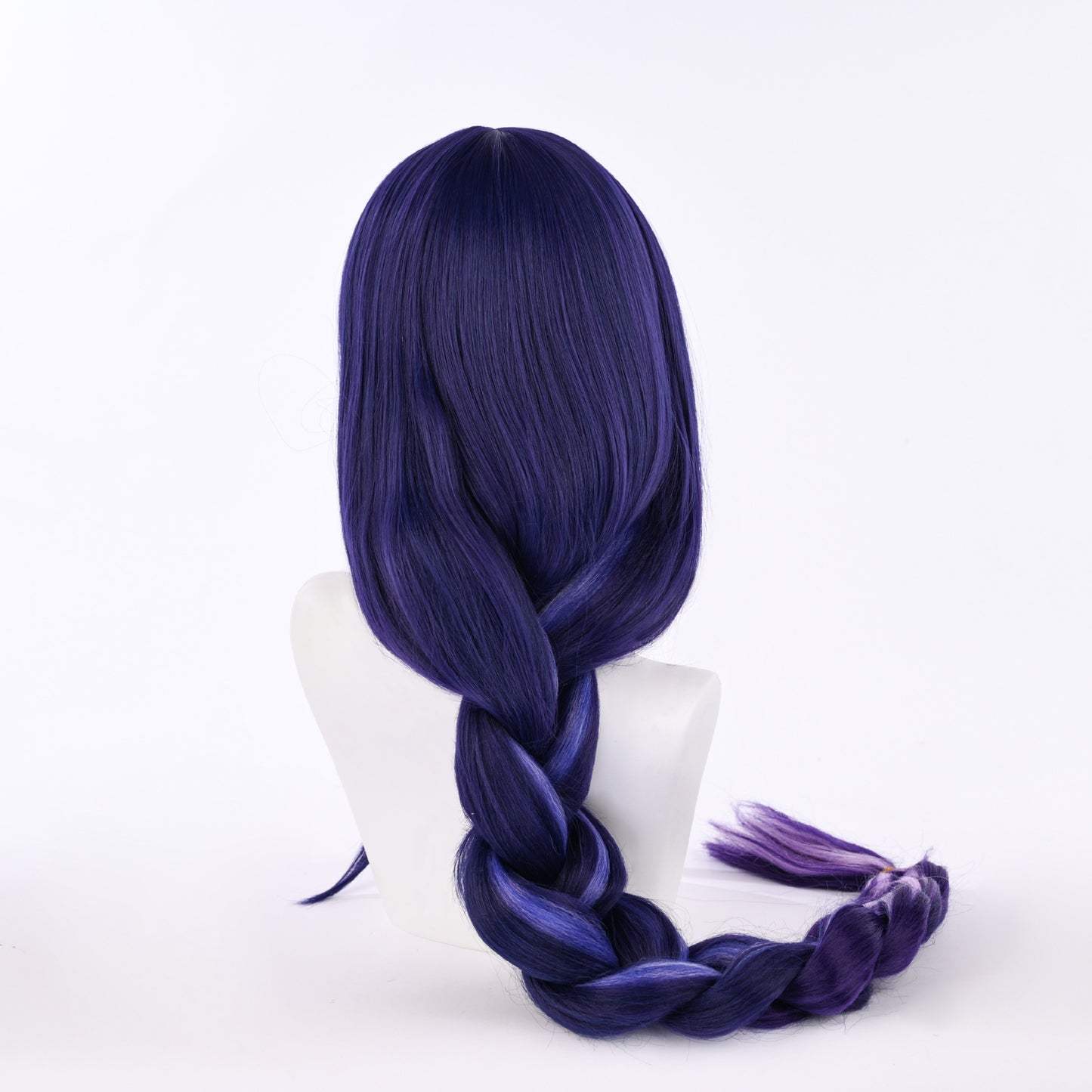Anime Original God Thunder General Bold Twist Braid Highlight Gradient Wig Long Curls