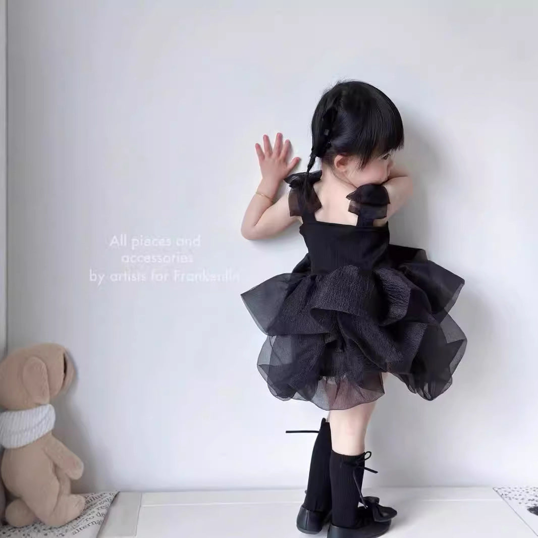 Sling Princess Style Western Little Birthday Children's Dress