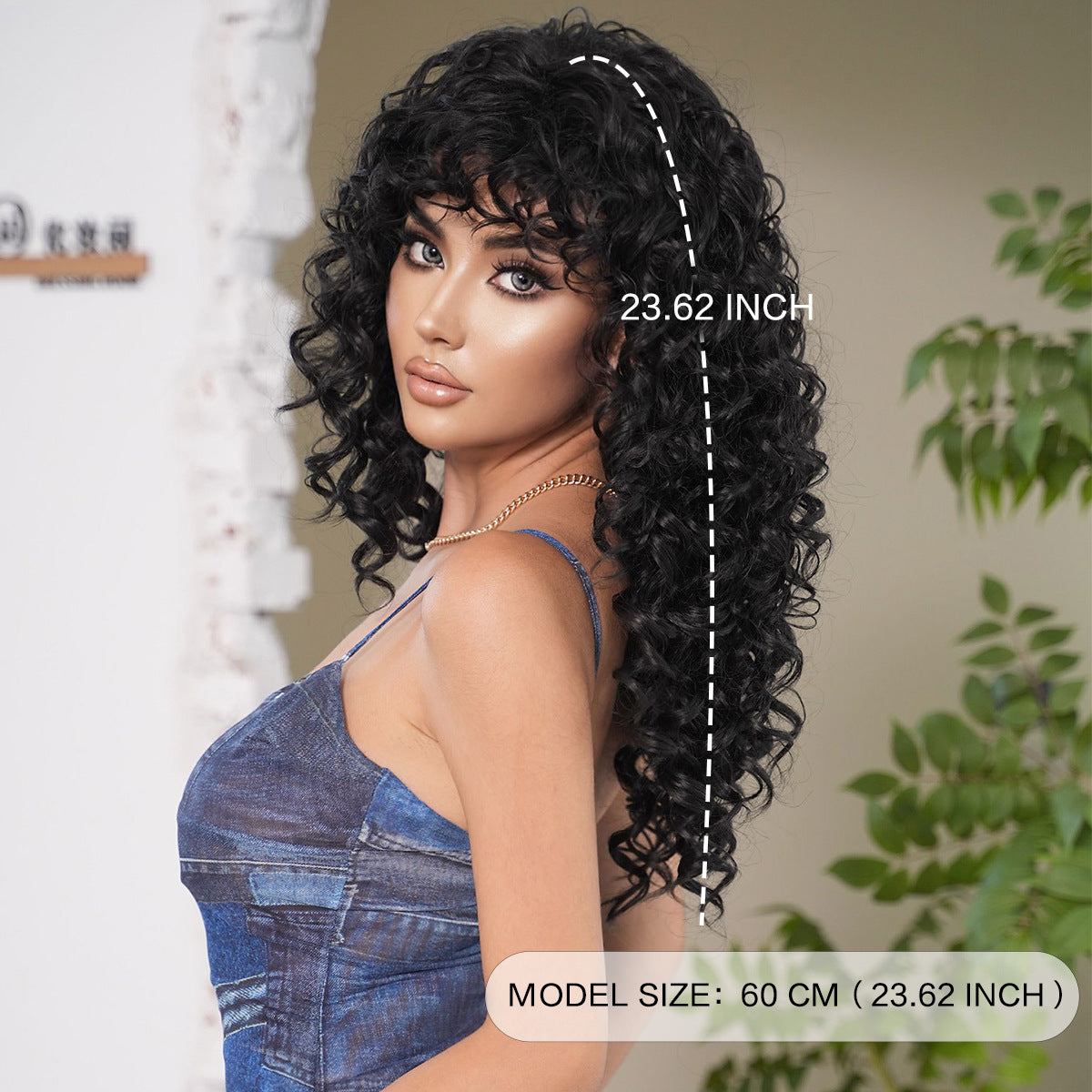 Hot Spring Roll Female Deep Wave Long Other Wig