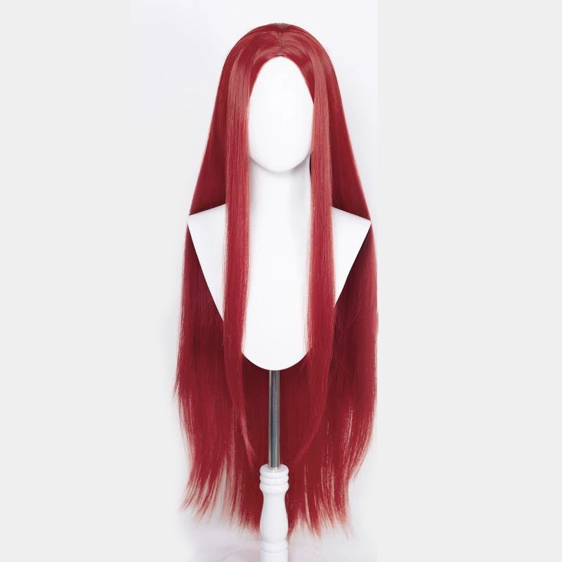 Women's & Men's Long Straight Hair Universal Medium Color Headgear Other Wig