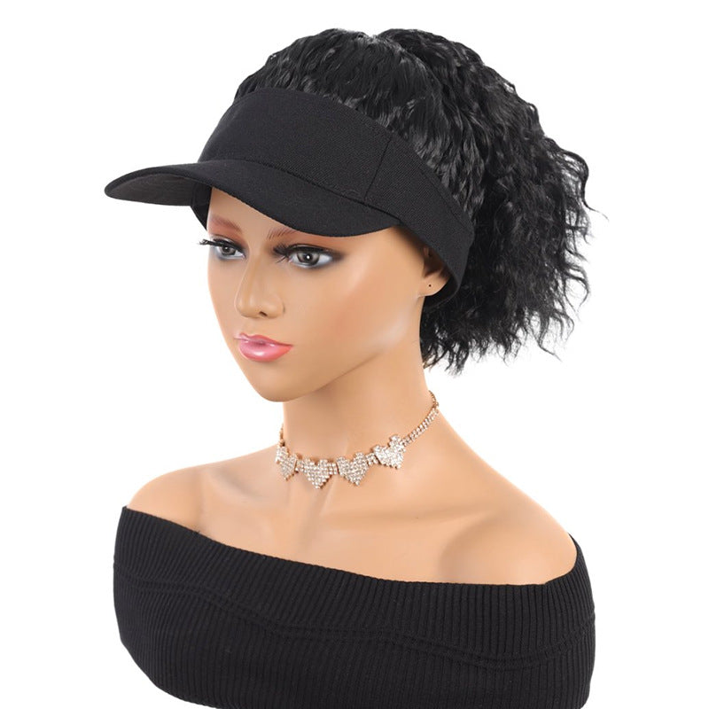 Baseball Hat Hip Hop Sunshade Golf Cap Funny Duck Tongue Other Wig