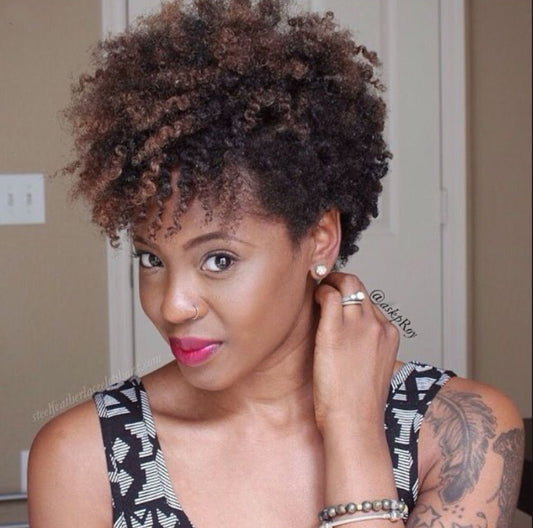 African Wigs With Small Female Mechanism Chemical Fiber Wig Short Curly Hair