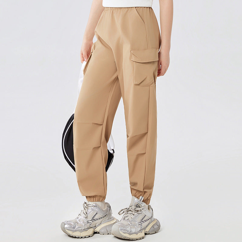 Women's & Men's Trousers Outer Wear Loose Track Casual Children's Pants