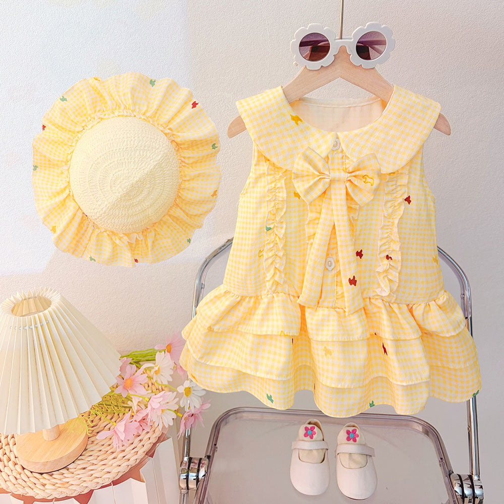Children's Live Broadcast Supply Summer Sweet Princess Children's Dress